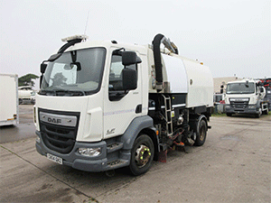 Ref 10 - 2014 DAF Euro 6 Stocks Road sweeper for sale