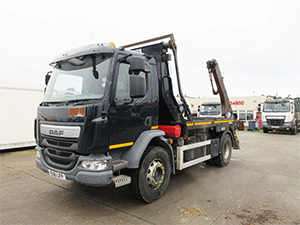 REF 50 - 2016 DAF Euro 6 Skip lorry for sale