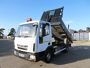 REF 26 - 2016 Iveco Euro 6 Dropside tipper for sale   