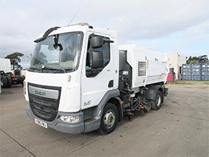 Ref 45 - 2015 DAF Scarab Euro 6 7.5 ton Road Sweeper for sale