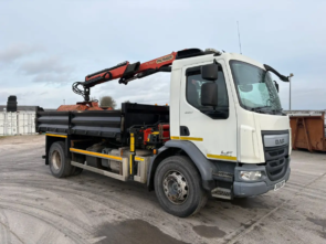 DAF L220 Tipper and Grab for sale